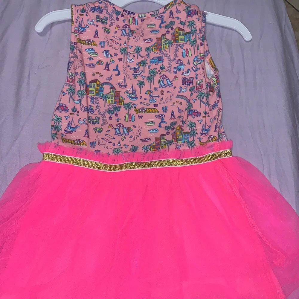 Tutu ballerina dress, EGG New York Girls Kaia sz 12-18, ballet play dress PINK